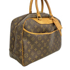 Louis Vuitton Handbag Monogram Deauville Brown — view 2