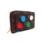 Louis Vuitton Portefeuille Yayoi Kusama Leather Brown Multicolor — view 2