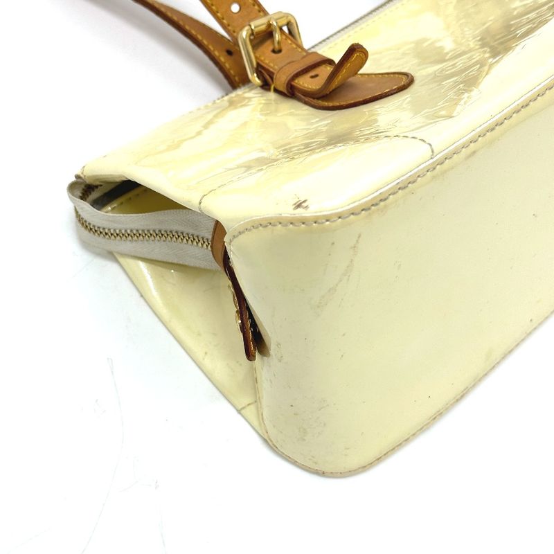 Louis Vuitton Handbag Rosewood Avenue Monogram Vernis Canvas Pe Lou White — view 5