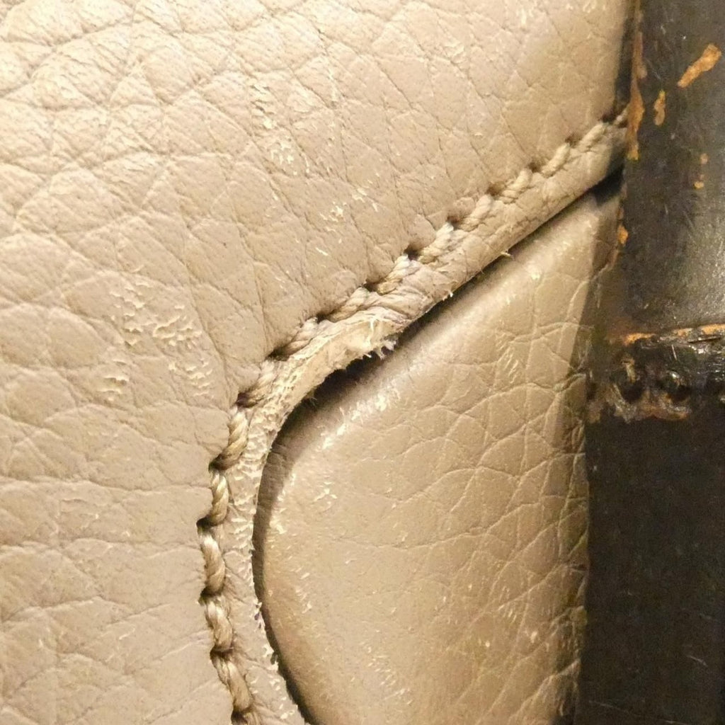 Gucci Bag Leather Silver Light Gray — view 4