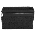 Bottega Veneta Clutch Bag Light Webbing Black