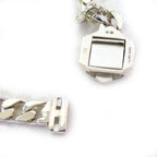 Gucci Trademark Bracelet AG 925 Logo Bangle Accessory Silver 16 — view 5