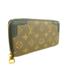 Louis Vuitton Wallet Monogram Retiro Zippy Brown Noir — view 2