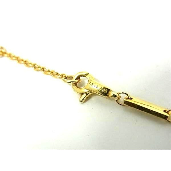 Celine Necklace Triomphe Heart Star Gold Metal — view 3