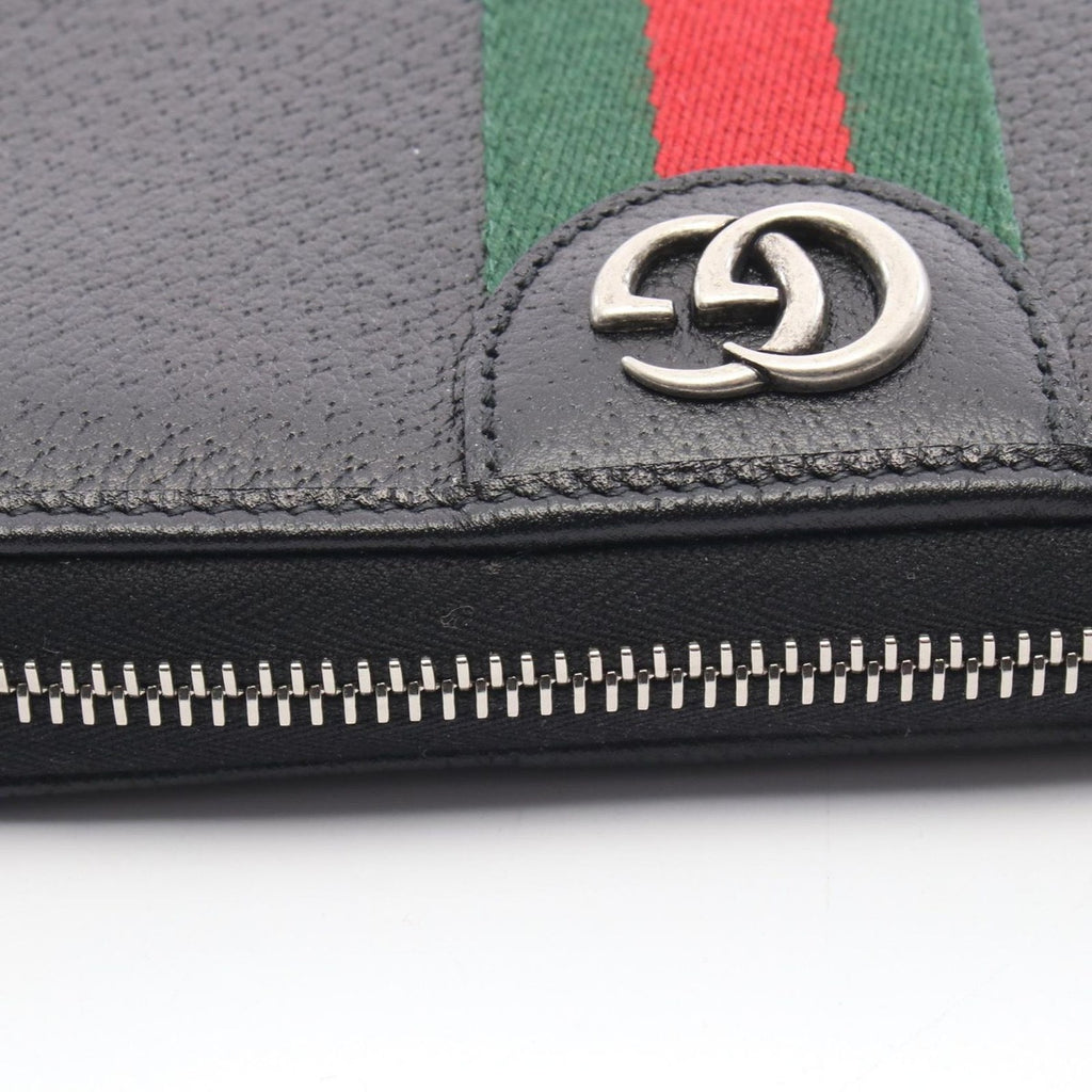 Gucci Wallet Idia Black Leather Lacormora — view 5