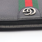 Gucci Wallet Idia Black Leather Lacormora — view 5