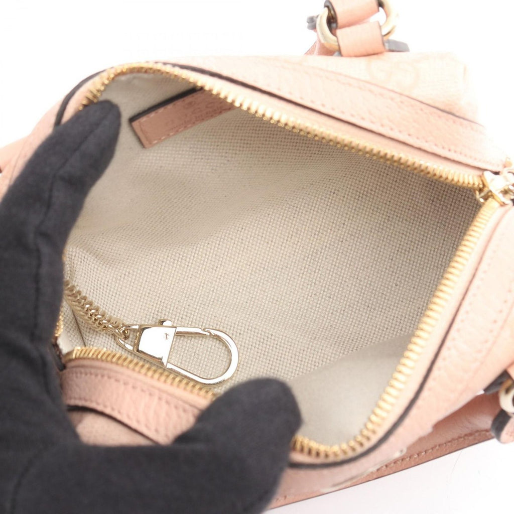 Gucci Handbag Ophidia Sherry Line GG Supreme Pink Canvas — view 3