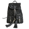 Saint Laurent Rucksack Festival Backpack Lace Black Fringe
