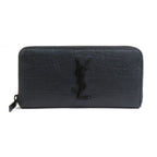 Saint Laurent Round Zipper Long Wallet