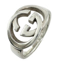 Gucci Interlocking Silver Ring