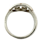 Gucci Interlocking Silver Ring — view 2