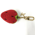 Louis Vuitton Bag Charm Berrylicious Crochet Key Holder Chain M02583 — view 5