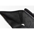 Chanel 4128 Bifold Wallet Leather Black Cles Deuce — view 6