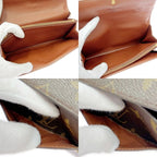 Louis Vuitton Monogram Pochette Porte Monet Cles Di Brown — view 8
