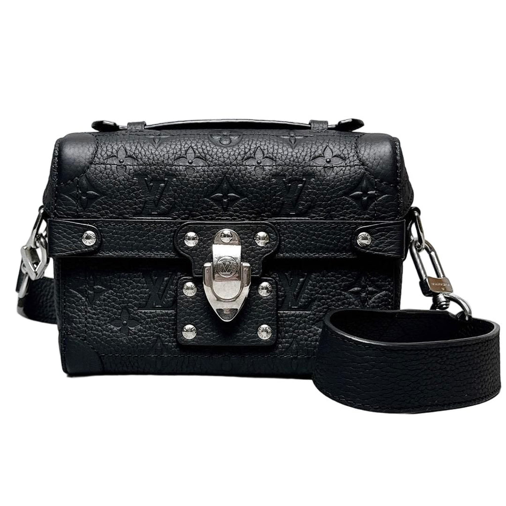 Louis Vuitton Monogram Taurillon Soul Trunk Black
