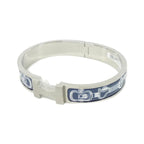 Hermes Metallique Click Ash Bracelet