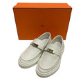Hermes Game Kelly Slip on Sneakers 36 White