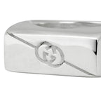 Gucci Ring Diagonal Silver — view 6