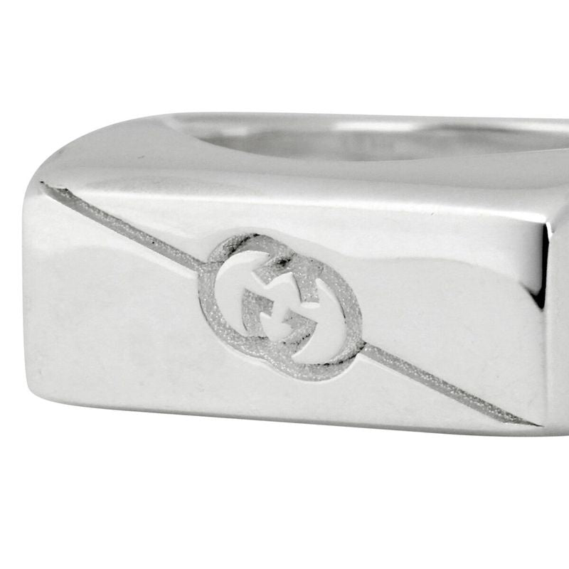 Gucci Ring Diagonal Silver — view 6