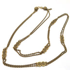 Yves Saint Laurent Necklace Long Vintage Swirl GP — view 3