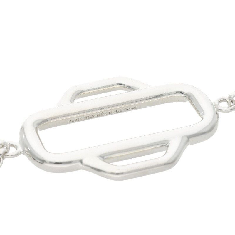 Hermes Attrage 100 Silver Necklace — view 5