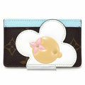 Louis Vuitton Card Case Porto Carte Sample Canvas Monogram Azur Frost