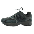 Fendi Faster Trainers Sneakers Leather Mesh Low Cut FF Logo 7