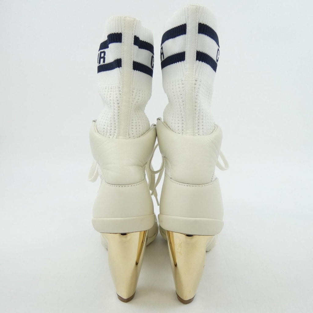 Dior D-zenith Boots Calfskin White — view 5