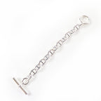 Hermes Chaine D'ancre MM 13 Pieces Bracelet Bangle Silver — view 4
