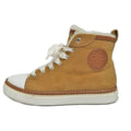 Hermes Jimi High Cut Sneakers 35.5 Mouton Camel