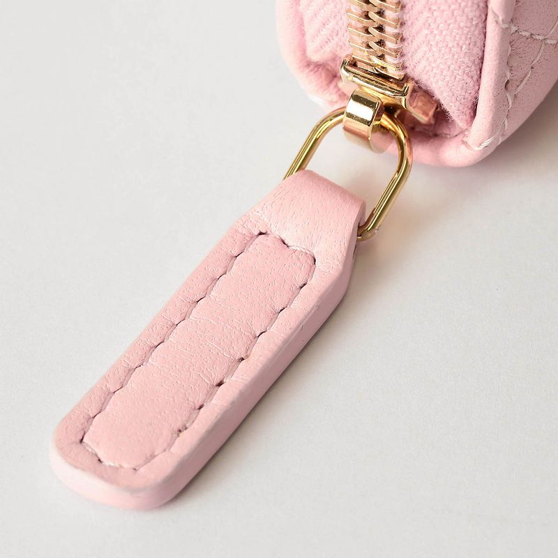 Chanel Coin Case Classic Zip Purse Pink — view 8