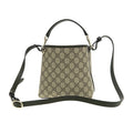 Gucci GG Emblem Small Bucket Messenger Bag