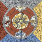 Hermes Scarf Silk Carre 90 Animaux Solaires Sun Animals Yellow — view 6