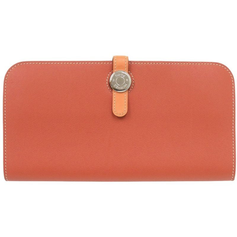 Hermes Dogon Long Swift Sanguine Cles Vette Silver Hardware