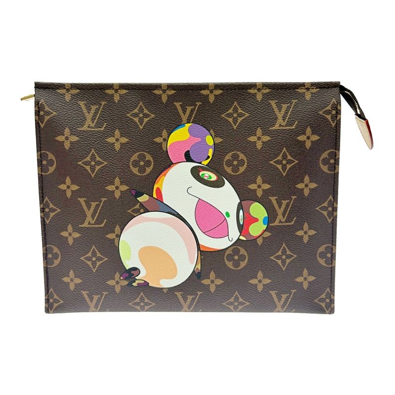Louis Vuitton Monogram Trio Poche Toilette Takashi Murakami — view 2