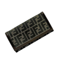 Fendi Bifold Wallet Khaki Green Brown Zucca