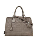Prada 2 way Bag Grey Bn2217 Nappa Leather