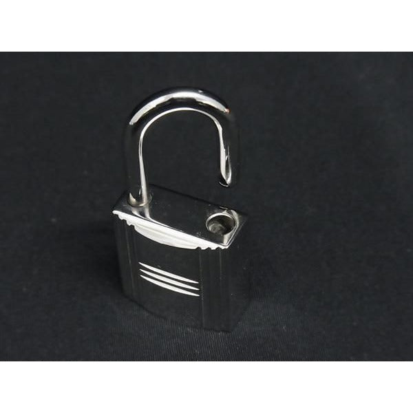 Hermes Leather Clochette Cadenas Padlock 120 key Navy Bp2881 — view 4