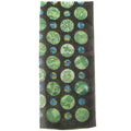 Hermes Shawl Rectangle Silk Brown and Green