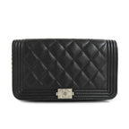 Chanel Boy Phone Case Ap3013 Shoulder Bag Black Caviar Leather — view 2