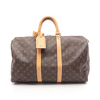 Louis Vuitton Boston Bag Keepall 45 Canvas Leather