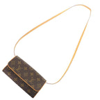 Louis Vuitton Pochette Twin PM Monogram Shoulder Bag 0981 — view 5