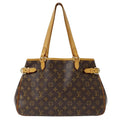 Louis Vuitton Monogram Tote Shoulder Bag Batignolles Oriental Brown Large