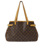 Louis Vuitton Monogram Tote Shoulder Bag Batignolles Oriental Brown Large