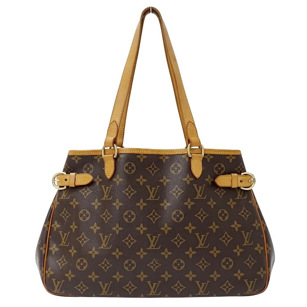Louis Vuitton Monogram Tote Shoulder Bag Batignolles Oriental Brown Large