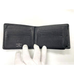 Louis Vuitton Taiga Portefeuille Florine Ardoise Compact Wallet Folded — view 7