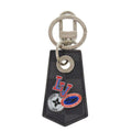 Louis Vuitton Porte Cles Enchappe LV League Damier Graphite Canvas Key