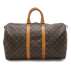 Louis Vuitton Monogram Keepall 45 Boston Bag Travel Purse