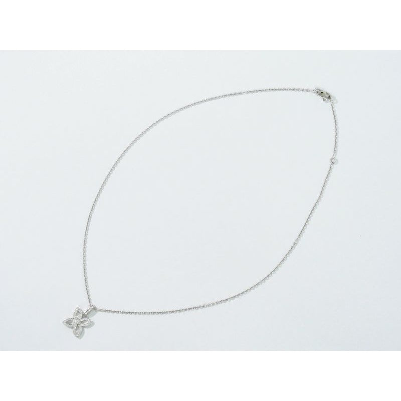 Louis Vuitton Pendentif Crackant 750 WG Necklace White Gold Viton — view 2
