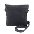 Gucci GG Nylon Leather Shoulder Bag Crossbody Messenger Black